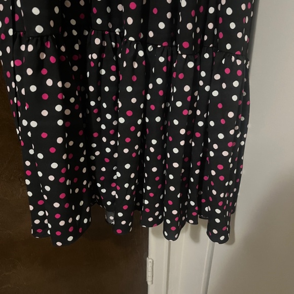 kate spade glimmer dot wrap dress - Picture 12 of 13
